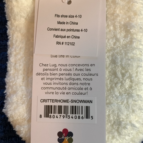 BNWT - LUG Snowman socks - Picture 4 of 4